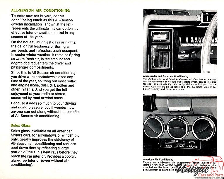 1968 AMC Accessories Brochure Page 11